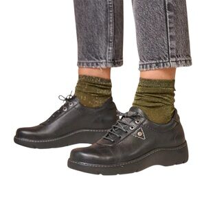 Wolky Women's Fantasy Lace-Up Leather Comfort Shoe Size EU 39 Us 8 NWOB